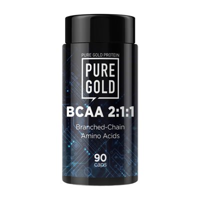 Pure Gold BCAA 2-1-1 90 капсул 2022-09-0559 фото