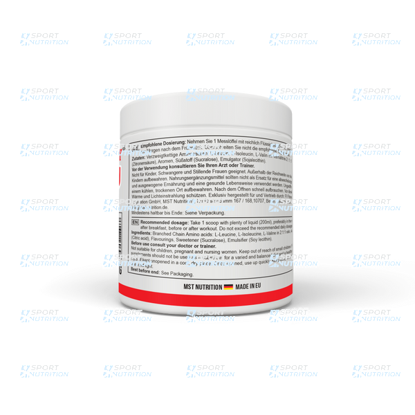 MST BCAA Zero 330 г Mango-Watermelon 18043-03 фото