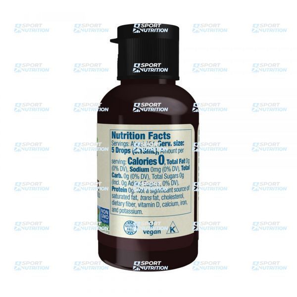 Натуральный сахарозаменитель Now Foods Better Stevia 59 мл Dark Chocolate 2023-10-3575 фото