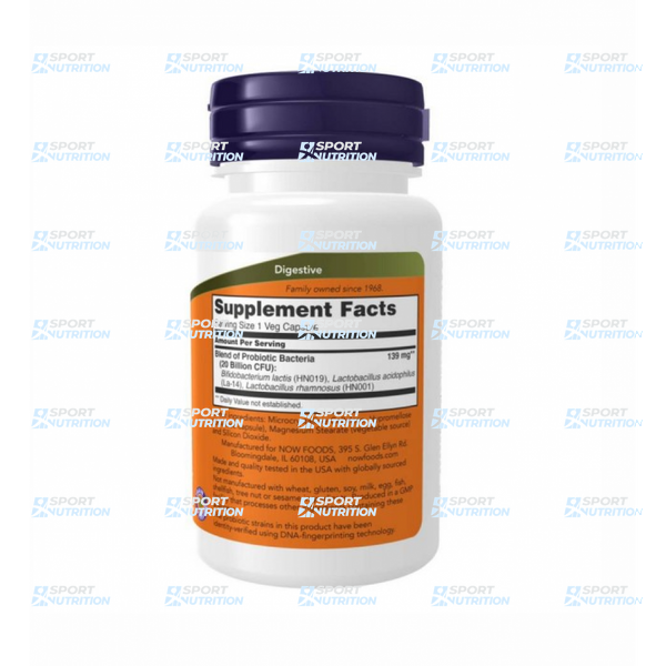 Пробиотики для женщин Now Foods Women's Probiotic 20 млрд КОЕ 50 капсул 2022-10-0690 фото