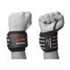 Бинти для зап'ясть Powerplay PP-3081 Black and gray 815329 фото
