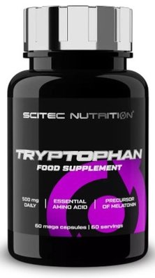 Триптофан Scitec Nutrition Tryptophan Essential Amino Acid 60 капсул 728633105106 фото