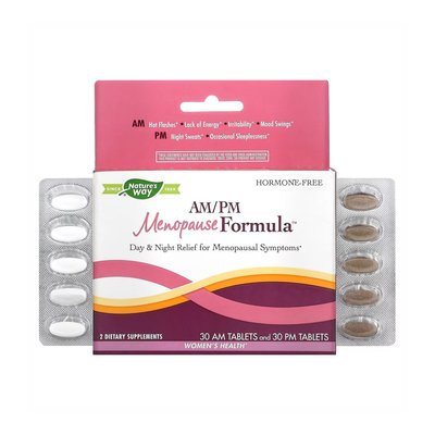 Жіноче здоров'я Nature's Way AM/PM Menopause Formula 60 таблеток 2022-10-1064 фото