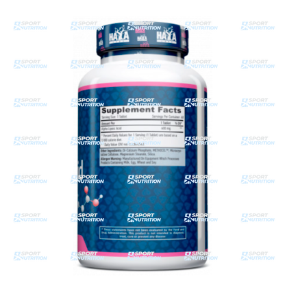 Альфа-липоевая кислота Haya Labs Time Release Alpha Lipoic Acid 600 мг 60 таблеток 820747 фото