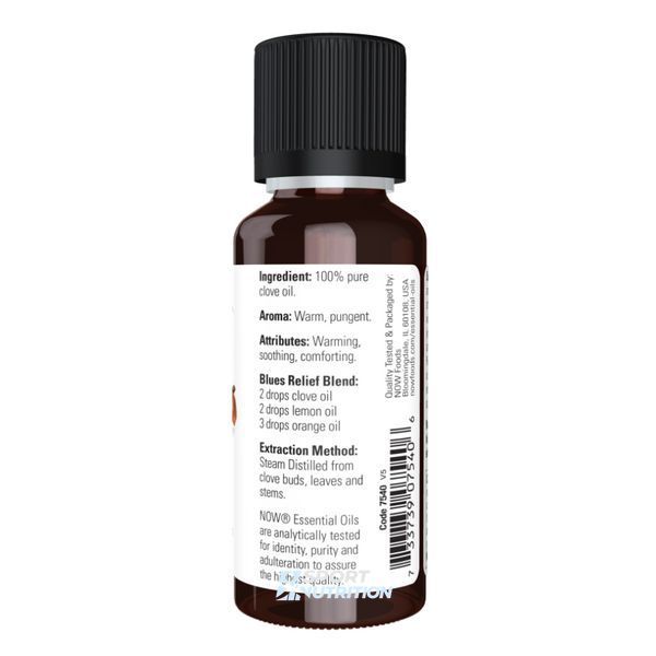 Олія гвоздики Now Foods Clove Oil 30 мл 2022-10-2669 фото