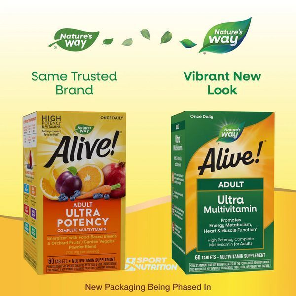 Nature's Way Adult Ultra Potency Multi 60 таблеток 2022-10-1056 фото