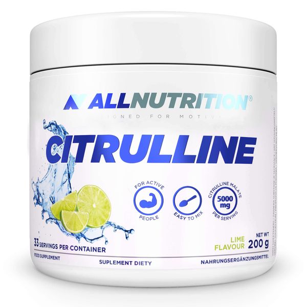 Цитруллин Allnutrition Citrulline Malate 200 г Lemon 100-61-2352572-20 фото