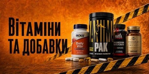 Вітаміни та добавки