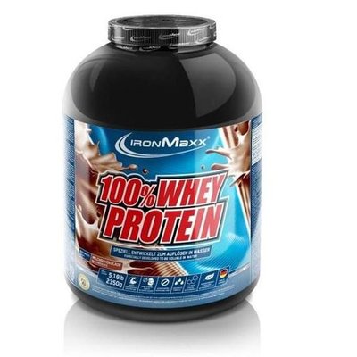 Протеїн IronMaxx 100% Whey Protein 2350 г Milk chocolate 815167 фото