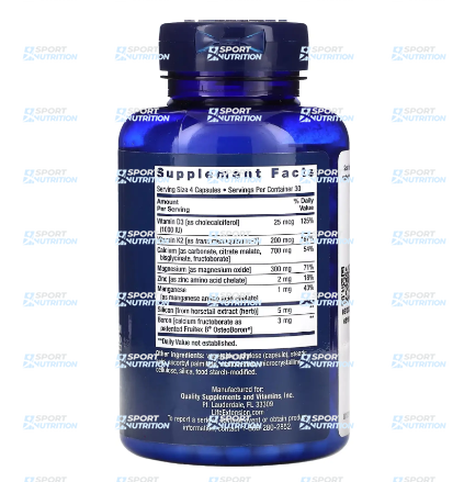 Комплекс для восстановления костей + К2 Life Extension Bone Restore with Vitamin K2 120 капсул 2022-10-1911 фото
