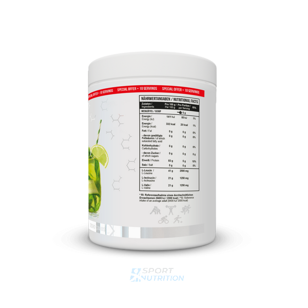 MST BCAA Zero 600 г Cucumber-Lime 18274-05 фото