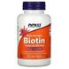 Біотин Now Foods Biotin 10 мг 120 капсул 2022-10-0007 фото 1