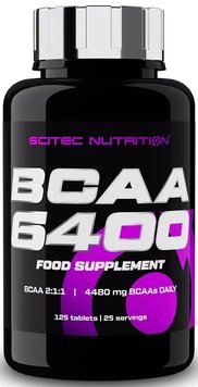 Scitec Nutrition BCAA 6400 125 таблеток 728633107513 фото