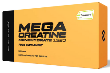 Креатин Scitec Nutrition Mega Creatine Monohydrate 1320 120 капсул 728633107209 фото