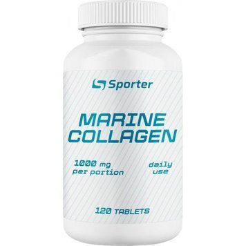 Морський колаген Sporter Marine Collagen 120 таблеток 821578 фото