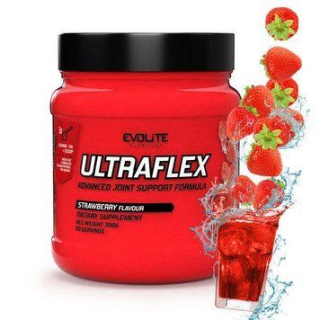 Препарат для суставов и связок Evolite Nutrition UltraFlex 390 г Strawberry 22170-04 фото