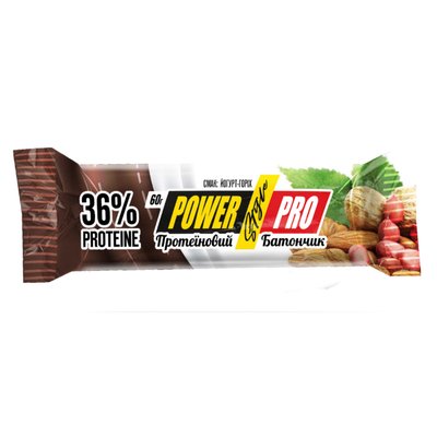 Протеїновий батончик Power Pro Nutella 36% 20x60g Yogurt Nut 100-61-2704107-20 фото