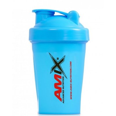 Шейкер Amix Nutrition Shaker Mini 400 ml Neon Blue 820340 фото