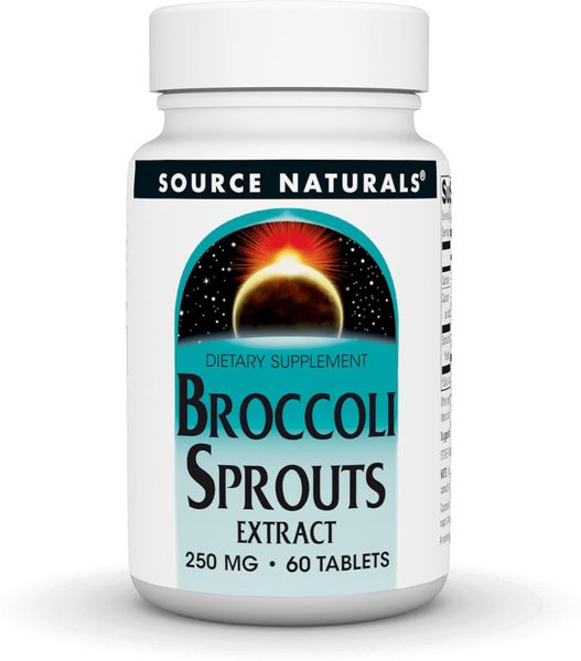 Source Naturals Broccoli Sprouts Extract 250 мг 60 таблеток 2023-10-2689 фото