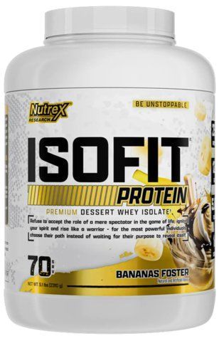 Протеин Nutrex Isoﬁt 70 srv Bananas Foster 2022-10-1312  фото