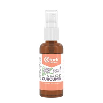 Stark Pharm Curcumin & D3-K2-K1 Liquid Extract 50 мл 2023-10-2980 фото