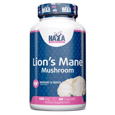 Haya Labs Lion's Mane Mushroom 500 мг 60 капсул 820261 фото