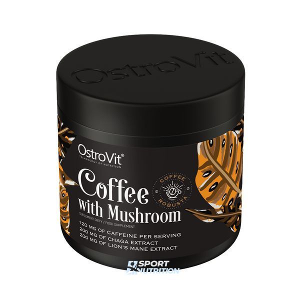 Натуральна кава з грибами OstroVit Coffee with Mushroom 150 г 821960 фото