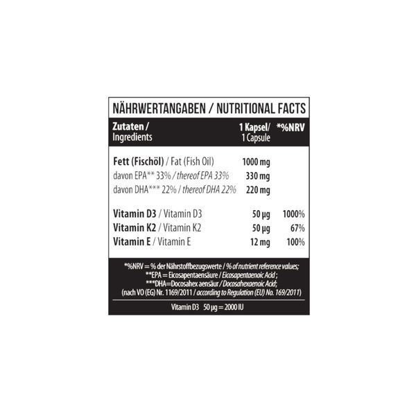 MST Omega 3 D3+K2 (60 softgels) 18607-01 фото