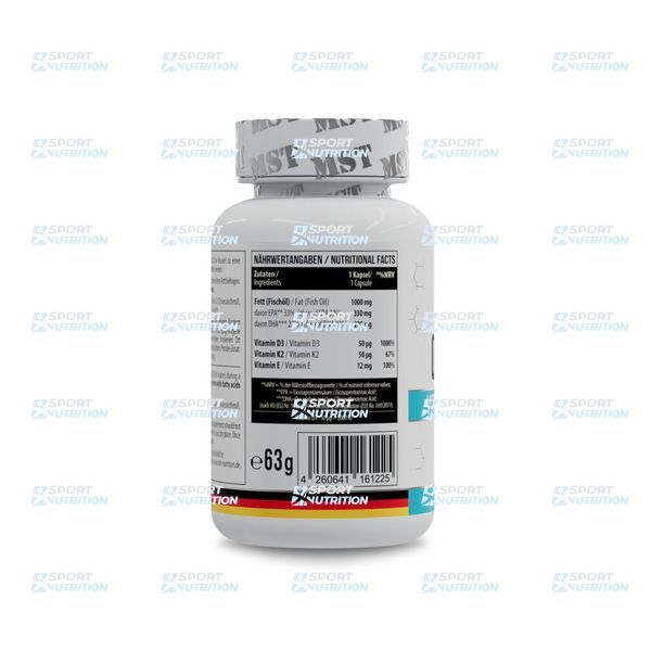 MST Omega 3 D3+K2 (60 softgels) 18607-01 фото