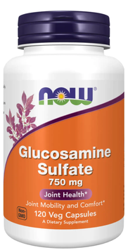 Now Foods Glucosamine Sulfate 750 мг 120 капсул 100-99-7061790-20 фото