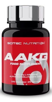 Аргинин Scitec Nutrition AAKG 100 капсул 728633103393 фото