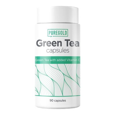 Жиросжигатель Pure Gold Green Tea 350 мг 90 капсул 2022-09-0801 фото