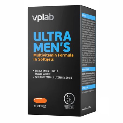 Ultra Men's Multivitamin - 90 softgels 2022-10-0274 фото