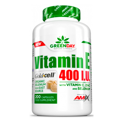 Amix GreenDay Vitamin E 400 IU Life+ 200 капсул 817906 фото