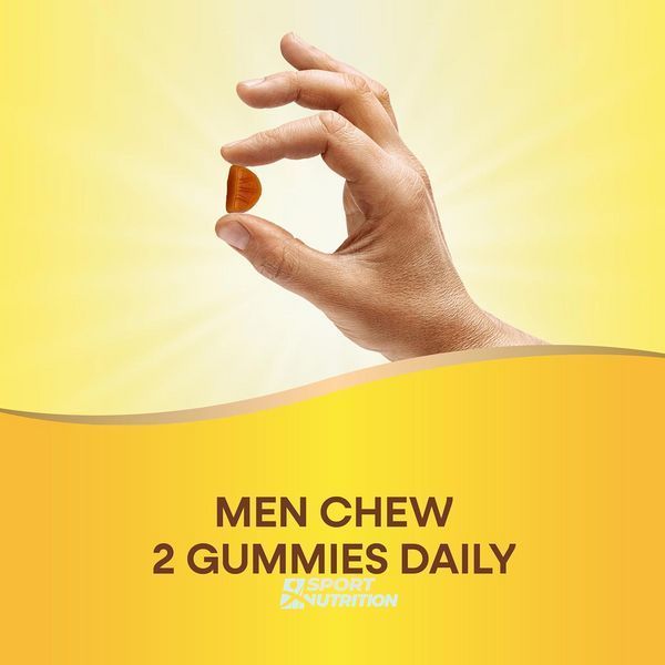 Витамины для мужчин от 50 лет Alive! Men's 50+ Multi Gummy 60 жевательных конфет 2023-10-2170 фото