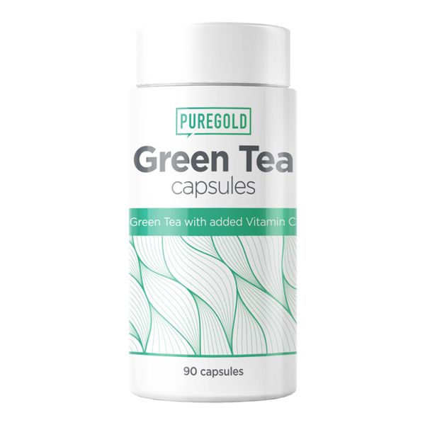 Жироспалювач Pure Gold Green Tea 350 мг 90 капсул 2022-09-0801 фото