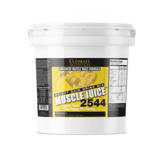 Гейнер Ultimate Nutrition Muscle Juice 2544 6000 г Banana 2022-10-0898 фото