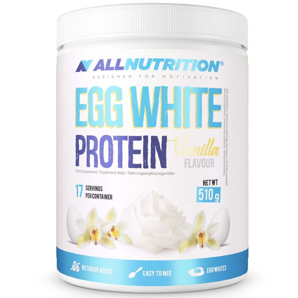 Протеин AllNutrition Egg White Protein 510 г Vanilla 2023-10-2721 фото