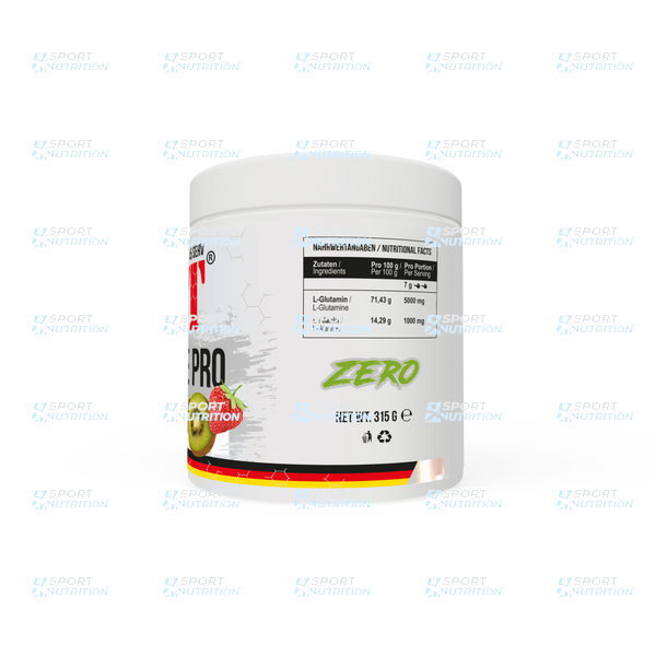 Глютамин + Аланин MST Nutrition Glutamine PRO 315 г Strawberry-Kiwi 0077 фото