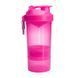 Шейкер Smart Shake Original2Go 600 мл Neon Pink 09004-01 фото
