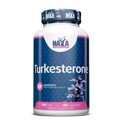 Туркестерон Haya Labs Turkesterone 500 мг 60 капсул 820755 фото