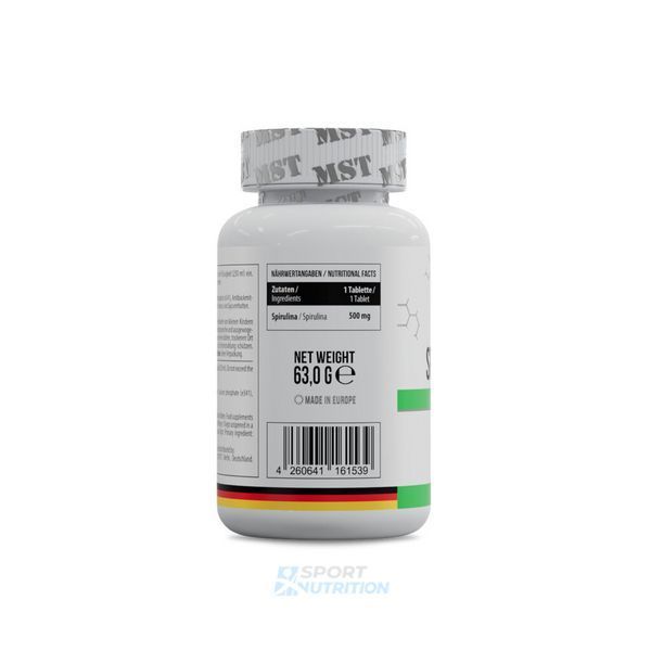 Спіруліна MST Nutrition Spirulina Organic 90 таблеток 20720-01 фото