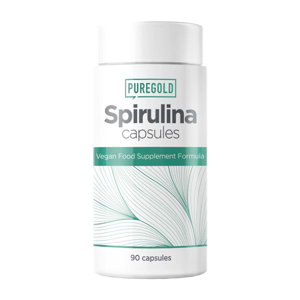 Спирулина Pure Gold Protein Spirulina 90 капсул 2022-09-0546 фото