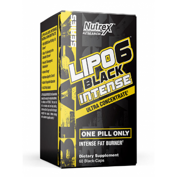 Жиросжигатель Nutrex Research Lipo-6 Black Intense UC 60 капсул 100-66-4072068-20 фото