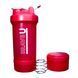 Шейкер с контейнером Brave U Shaker with Containers 3 in 1 Pink 2022-10-2342 фото