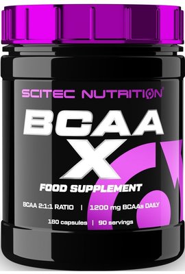 Scitec Nutrition  BCAA-X 180 капсул 5999100001442 фото