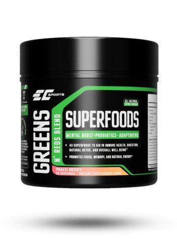 Earth&rsquo;s Creation EC Sports Superfoods Greens and Reds 459 г Peach 821843 фото