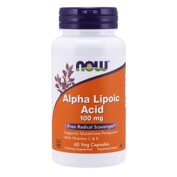 Альфа-липоевая кислота Now Foods Alpha Lipoic Acid 100 мг 60 капсул 812813 фото