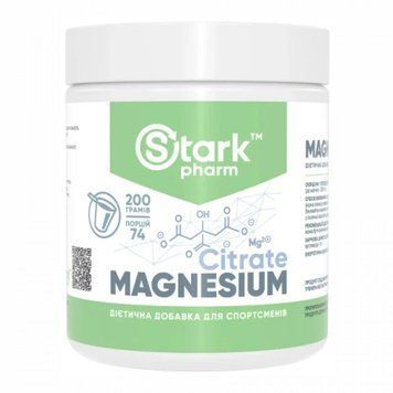 Магній цитрат Stark Pharm Magnesium Citrate 200 г 2022-10-0571 фото