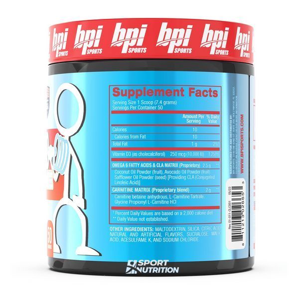 BPI Sports CLA + Carnitine 350 г Watermelon Freeze 811238 фото